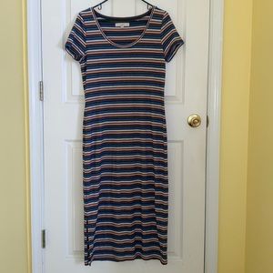 Adorable striped dress from the Loft